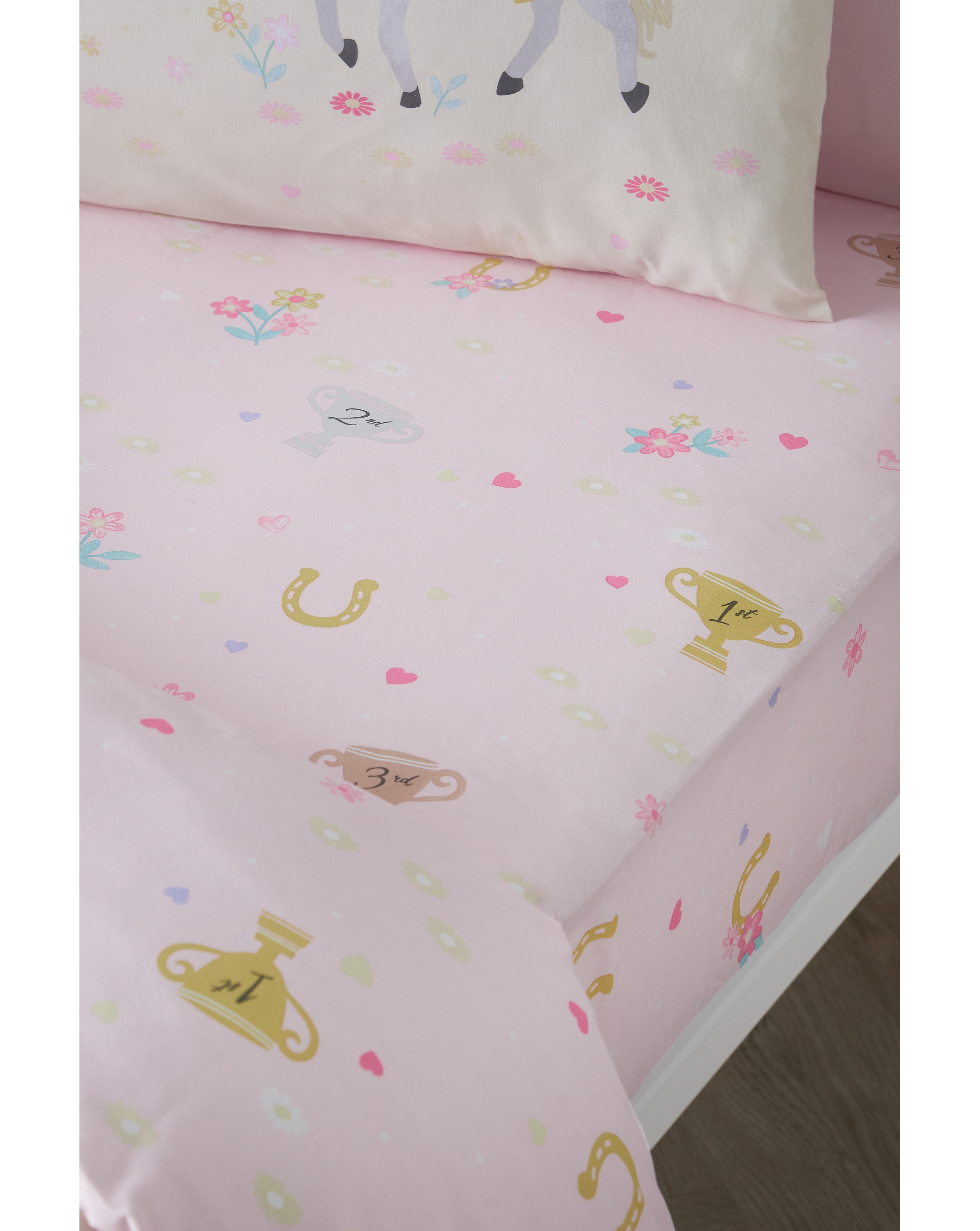 CL Happy Horses Fitted Sheet
